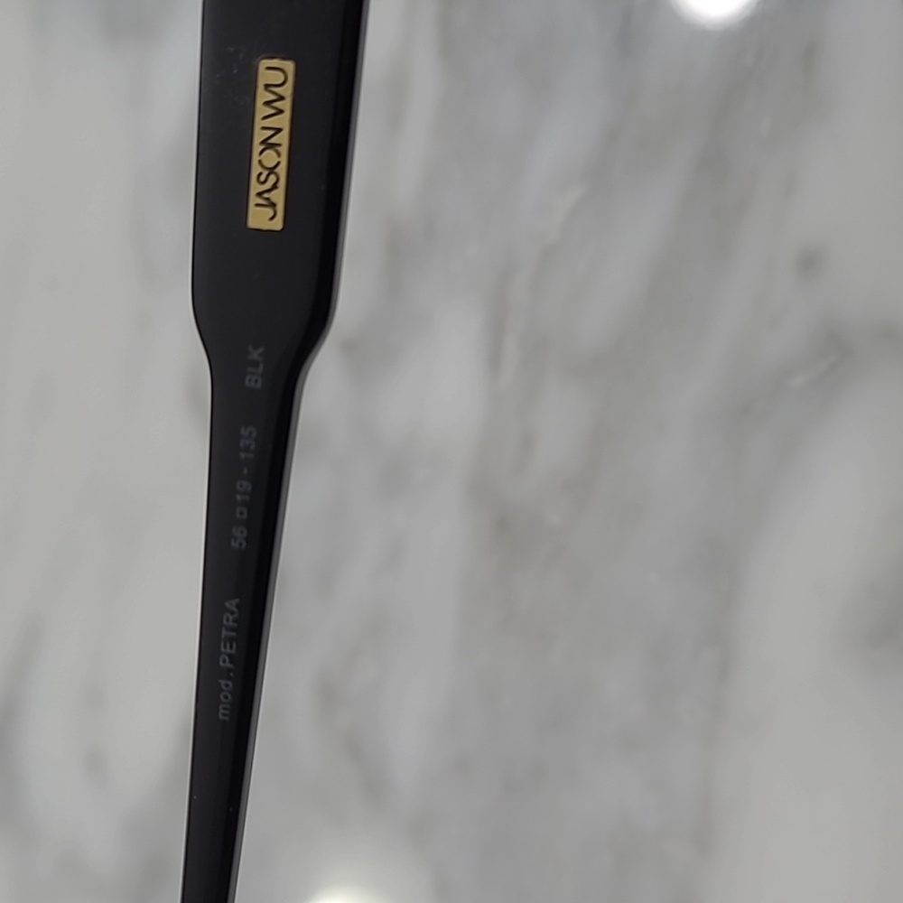 EUC Jason Wu Petra Black Grid Sunglasses - Picture 4 of 9